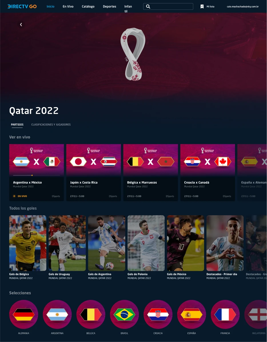 Sports Experience — tela em destaque 5