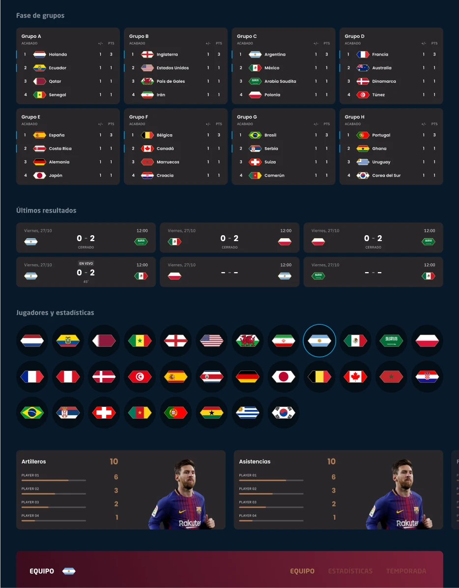 Sports Experience — tela em destaque 2